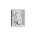 Picture of Cotton Flower In Vase _GroupedProduct_Rectangle_Portrait_Canvas_Framed_