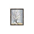 Picture of Cotton Flower In Vase _GroupedProduct_Rectangle_Portrait_Canvas_Framed_