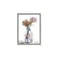 Picture of Flower In Bottle _GroupedProduct_Rectangle_Portrait_Canvas_Framed_