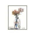 Picture of Flower In Bottle _GroupedProduct_Rectangle_Portrait_Canvas_Framed_