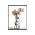 Picture of Flower In Bottle _GroupedProduct_Rectangle_Portrait_Canvas_Framed_