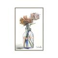 Picture of Flower In Bottle _GroupedProduct_Rectangle_Portrait_Canvas_Framed_