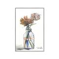 Picture of Flower In Bottle _GroupedProduct_Rectangle_Portrait_Canvas_Framed_
