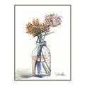 Picture of Flower In Bottle _GroupedProduct_Rectangle_Portrait_Canvas_Framed_