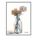 Picture of Flower In Bottle _GroupedProduct_Rectangle_Portrait_Canvas_Framed_