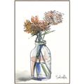 Picture of Flower In Bottle _GroupedProduct_Rectangle_Portrait_Canvas_Framed_