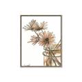 Picture of Linen Daisies _GroupedProduct_Rectangle_Portrait_Canvas_Framed_