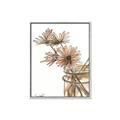 Picture of Linen Daisies _GroupedProduct_Rectangle_Portrait_Canvas_Framed_