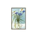 Picture of Street Flower In Bottle Water _GroupedProduct_Rectangle_Portrait_Canvas_Framed_