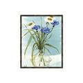 Picture of Street Flower In Bottle Water _GroupedProduct_Rectangle_Portrait_Canvas_Framed_