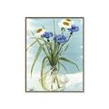 Picture of Street Flower In Bottle Water _GroupedProduct_Rectangle_Portrait_Canvas_Framed_