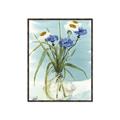 Picture of Street Flower In Bottle Water _GroupedProduct_Rectangle_Portrait_Canvas_Framed_