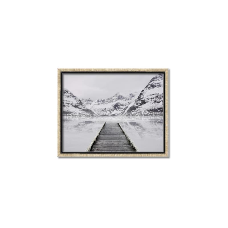 Picture of Winter Bridge _GroupedProduct_Rectangle_Landscape_Photography _GroupedProduct_Rectangle_Landscape_Canvas_Framed_