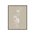 Picture of Neutral Plant V _GroupedProduct_Rectangle_Portrait_Canvas_Framed_