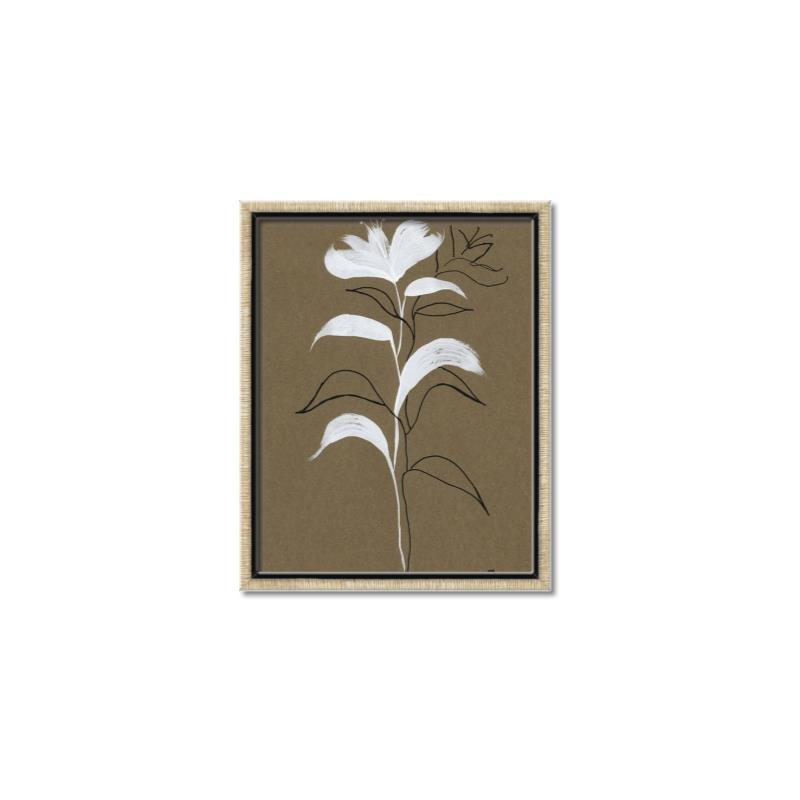 Picture of Neutral Plant  IV _GroupedProduct_Rectangle_Portrait_Canvas_Framed_