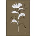 Picture of Neutral Plant  IV _GroupedProduct_Rectangle_Portrait_Canvas_Framed_
