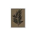 Picture of Silhouette Leaves _GroupedProduct_Rectangle_Portrait_Canvas_Framed_