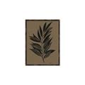 Picture of Silhouette Leaves _GroupedProduct_Rectangle_Portrait_Canvas_Framed_