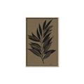 Picture of Silhouette Leaves _GroupedProduct_Rectangle_Portrait_Canvas_Framed_