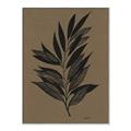 Picture of Silhouette Leaves _GroupedProduct_Rectangle_Portrait_Canvas_Framed_