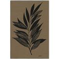 Picture of Silhouette Leaves _GroupedProduct_Rectangle_Portrait_Canvas_Framed_
