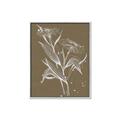 Picture of Neutral Plant  III _GroupedProduct_Rectangle_Portrait_Canvas_Framed_