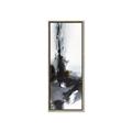 Picture of Black Abstract _GroupedProduct_Panel_Portrait_Canvas_Framed_