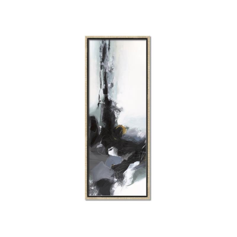 Picture of Black Abstract _GroupedProduct_Panel_Portrait_Canvas_Framed_