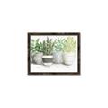 Picture of Pots With Flower _GroupedProduct_Rectangle_Landscape_Canvas_Framed_