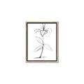 Picture of Single Flower VIII _GroupedProduct_Rectangle_Portrait_Canvas_Framed_
