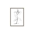 Picture of Single Flower VIII _GroupedProduct_Rectangle_Portrait_Canvas_Framed_