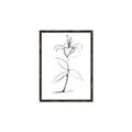Picture of Single Flower VIII _GroupedProduct_Rectangle_Portrait_Canvas_Framed_