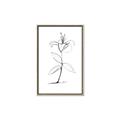 Picture of Single Flower VIII _GroupedProduct_Rectangle_Portrait_Canvas_Framed_