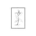 Picture of Single Flower VIII _GroupedProduct_Rectangle_Portrait_Canvas_Framed_