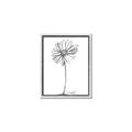 Picture of Single Flower VII  _GroupedProduct_Rectangle_Portrait_Canvas_Framed_