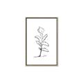 Picture of Single Flower V _GroupedProduct_Rectangle_Portrait_Canvas_Framed_