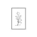 Picture of Single Flower V _GroupedProduct_Rectangle_Portrait_Canvas_Framed_