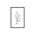 Picture of Single Flower V _GroupedProduct_Rectangle_Portrait_Canvas_Framed_