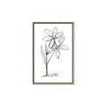 Picture of Single Flower III _GroupedProduct_Rectangle_Portrait_Canvas_Framed_