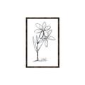 Picture of Single Flower III _GroupedProduct_Rectangle_Portrait_Canvas_Framed_