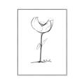Picture of Single Flower II  _GroupedProduct_Rectangle_Portrait_Canvas_Framed_