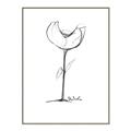 Picture of Single Flower II  _GroupedProduct_Rectangle_Portrait_Canvas_Framed_