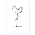 Picture of Single Flower II  _GroupedProduct_Rectangle_Portrait_Canvas_Framed_