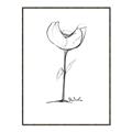 Picture of Single Flower II  _GroupedProduct_Rectangle_Portrait_Canvas_Framed_