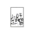 Picture of Silhouette Leaves I  _GroupedProduct_Rectangle_Portrait_Canvas_Framed_