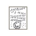 Picture of Silhouette Leaves III _GroupedProduct_Rectangle_Portrait_Canvas_Framed_