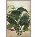Picture of Tropical Greens _GroupedProduct_Rectangle_Portrait_Canvas_Framed_