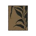 Picture of Silhouette Corn Leaves _GroupedProduct_Rectangle_Portrait_Canvas_Framed_