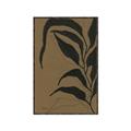 Picture of Silhouette Corn Leaves _GroupedProduct_Rectangle_Portrait_Canvas_Framed_