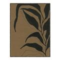Picture of Silhouette Corn Leaves _GroupedProduct_Rectangle_Portrait_Canvas_Framed_